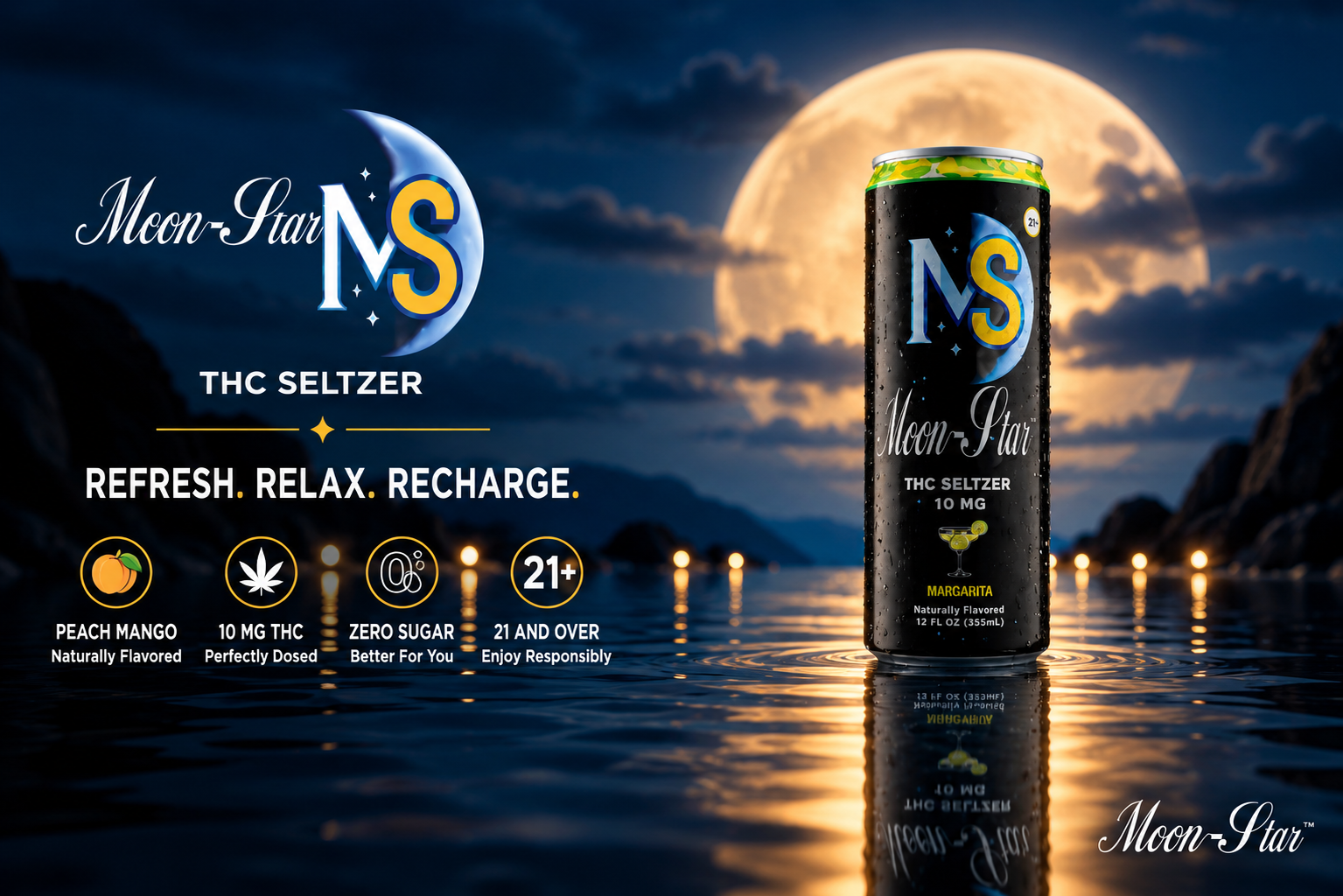 Innovative THC Drinks at Moon-star