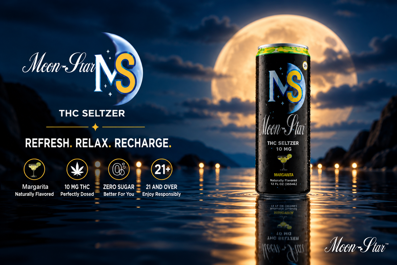 Innovative THC Drinks at Moon-star